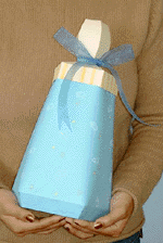 DIY Gift & Craft Baby Bottle Template 